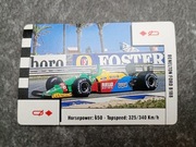 KARTY do gry kolekcjonerskie  - SUPER CARS - BENELTON FORD B188