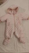 Kombinezon różowy r.86 z kapturem