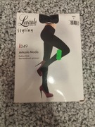 Rajstopy damskie czarne ocieplane polarkiem 3M