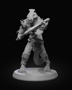 Żołnierz Araków 02 - Figurka 32mm 14K zgodna z DnD RPG