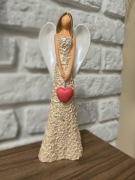 Anioł ręcznie malowany 24 cm, handmade, idealny prezent na każdą okazję