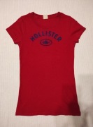 97_Hollister_czerwona bluzka_r. S