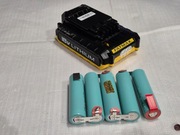 Oryginalny pakiet ogniw STANLEY FATMAX 18V do samodzielnej wymiany 2Ah