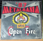 Metalmania 87 - Open / Fire Stos (LP) WINYL, metal, 1987 Pronit EX