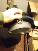 Czapka strażacka galowa 1960/70 r.