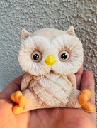 Sowa z mydła ręcznie robionego 