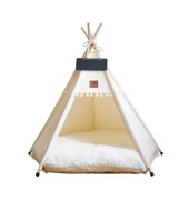 Namiot tipi dla psa lub kota 40x40 – przytulne legowisko, różne kolory 