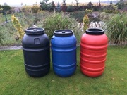 Beczki plastikowe po spożywce - 120 i 220 litrów