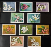 !!! POLSKA KWIATY DRZEW OWOCOWYCH 10szt...SERIA...CZYSTE**!!!