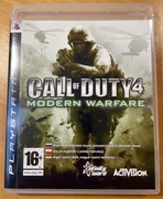 PS3. CALL OF DUTY 4 Modern Warfare komplet -stan bdb