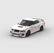 Klocki wzór LEGO MITSUBISHI LANCER Autko Samochodzik Hit Prezent 