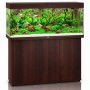 JUWEL Rio 240 HeliaLux Zestaw Akwarium Szafka - ciemne drewno
