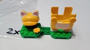 LEGO Mario 71372 - Kot strój przebranie power up 2x