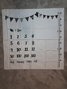 Foto mata dla dziecka 100x100cm