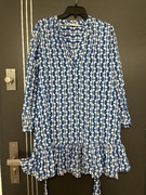 Zara sukienka sukienka modny wzór luźny fason hit roz.40 