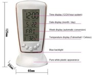 Zegar, budzik, termometr.