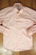 Koszula Eton r. 41 slim fit pomarańczowa bawełniana wzór męska 