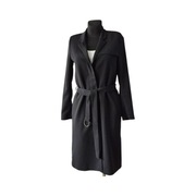 Płaszcz &Other Stories 36 XS S czarny trencz klasyczny oldmoney