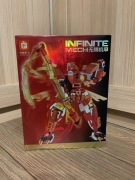 Klocki – czerwony robot INFINITE MECH | NOWE 321 el.