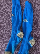 Getry skarpety piłkarskie niebieskie rozmiar 3