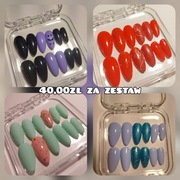 Sprzedam ręcznie robione paznokcie