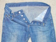 LEVI STRAUSS 501 - KULTOWE JEANSY - MADE IN USA - rozm. 32/34 - JAK NÓWKI !