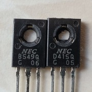Tranzystory 2SD415 / 2SB549 NEC