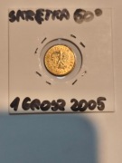 Moneta skrętka 1 grosz 2005 (24)