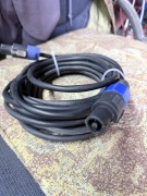 Kabel Speakon połączenie kolumn wzmacniacz 