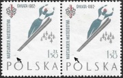 Parka Fi 1151a z powtarzalnym błędem rozmazana kreska pod nartami 