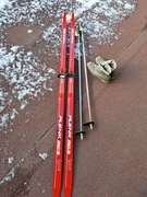 Narty biegowe, z butami i kijkami - używane.