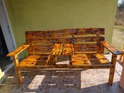 Meble ogrodowe drewniane 