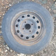 felga stalowa z oponą