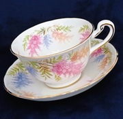**DUO**filiżanka do herbaty porcelana PLANT Royal Chelsea 1945+
