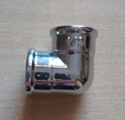 Kolanko wewnętrzne 1/2" chrom Tycner Nowe