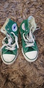 Śliczne converse kolor zielony rozmiar 29