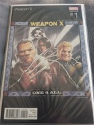 Weapon X #1 (Marvel 2017) Wolverine Broń X Hip-Hop vatiant