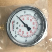 Manometr 60 bar nowy f-my Tubes, gwint 1/4” glicerynowy nierdzewny