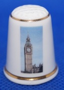 Naparstek Kolekcjonerski Porcelanowy Londyn - Big Ben