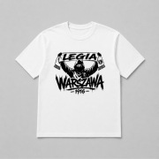 Legia Warszawa Koszulka Kibicowska Piłkarska z Herbem Klubu Nowa Unisex XL