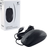 MYSZ LOGITECH B100 SENSOR OPTYCZNY CZARNA USB