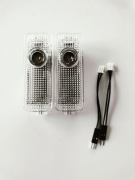 Led lampki drzwi logo BMW regulowane 2szt