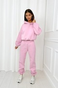 Komplet dresowy Carmen, La cremee, Pudrowy róż M/L
