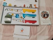 ZESTAW BEZPIECZNYCH NOŻY DLA DZIECI AKCESORIÓW KUCHENNYCH DO KROJENIA 5 SZT