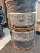 Kable głośnikowe SMYp 2x1mm black/red - 100mb