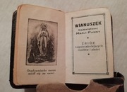 WIANUSZEK NAJŚWIĘTSZEJ MARJI PANNY MINIATURA 1928r
