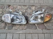 Oryginał Lampy przednie Honda CRX DEL SOL komplet lewa prawa kierunkowskazy