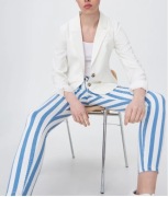 spodnie skinny sinsay YC215-05P  paski r . 36