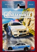 MATCHBOX European Series 2025 - BMW F10 M5 Police