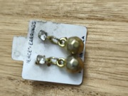 Vintage kolczyki made in Korea nowe